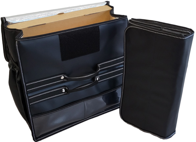 카멜레온바스켓 15인치 반접는 피자가방 방수Ver_3판용 배달가방