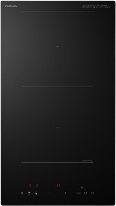[쿠첸] (입고!!)인덕션 2구 빌트인 전기레인지 CIR-BB23T0B1