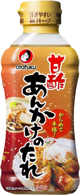 오타후쿠 아마즈 앙카케 타레 탕수육 튀김 닭강정 만두 일본 소스 생선구이 340g 1개