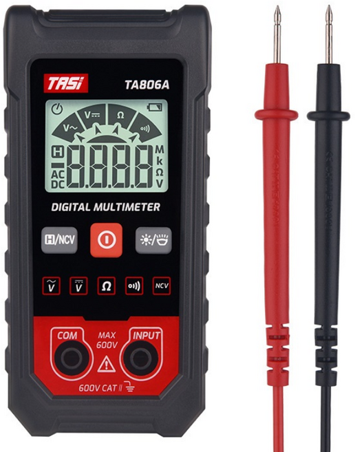 리녹 디지털 멀티테스터기 전압 전류 저항 통전 NCV 휴대용 측정기