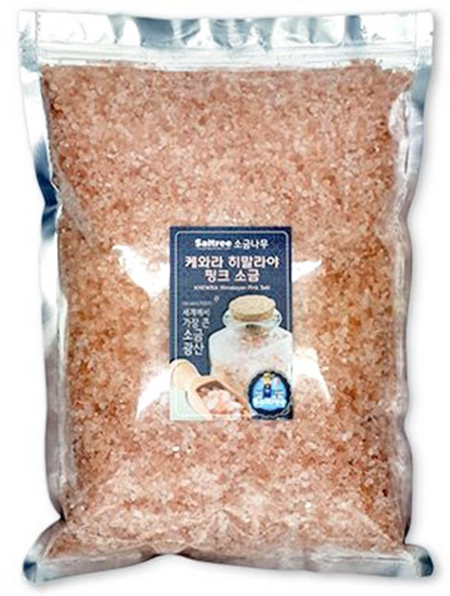 케와라 히말라야 핑크 소금 3kg(굵은 소금), 3kg, 1개