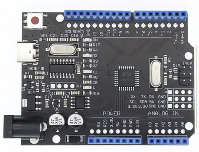 아두이노 우노 Uno R3 USB C 타입 호환 보드, 1개