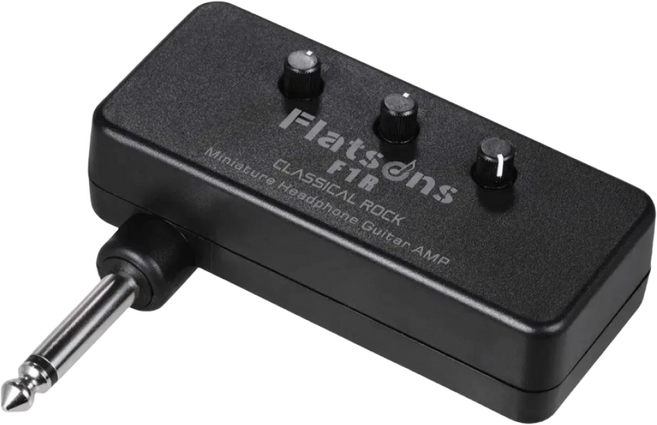 플랫슨 Flatsons F1R 헤드폰앰프 헤드폰 앰프 일렉기타 베이스기타 연습용, 1개