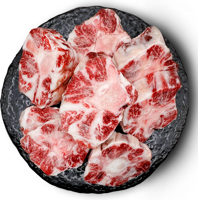 손질 잘 된 한우 소꼬리 살코기 많은 알꼬리 찜용 탕용, 1개, 5kg