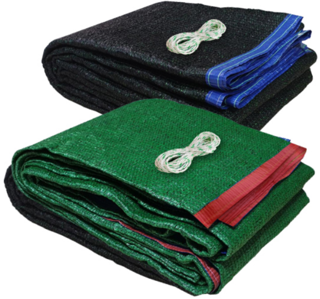 국산 UV 햇빛 차광막 차광망 차양막 그늘막 옥상차광막, 흑색95%이중직 2면봉제 3x4m