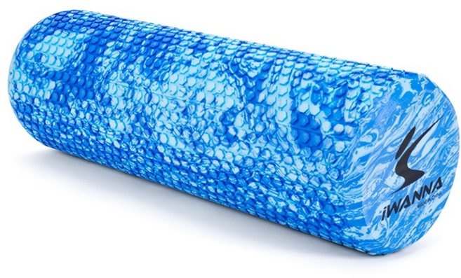 아이워너 EVA 마블 폼롤러, 마블블루, 1개