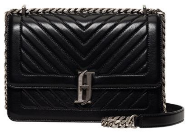 [제이에스티나 백] JOELLE QUILTING MD 체인숄더백 (JHNCHA9AF701BK010)