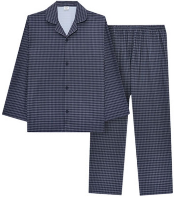 홈란쥬 트라이 남성 부드럽고 따뜻한 기모(63) 파자마 잠옷 세트