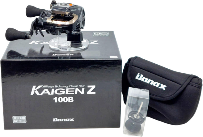 바낙스 카이젠 Z 100B 우핸들 한치 소형 전동릴 초경량 자동챔질 추가스풀, 100B(우핸들)