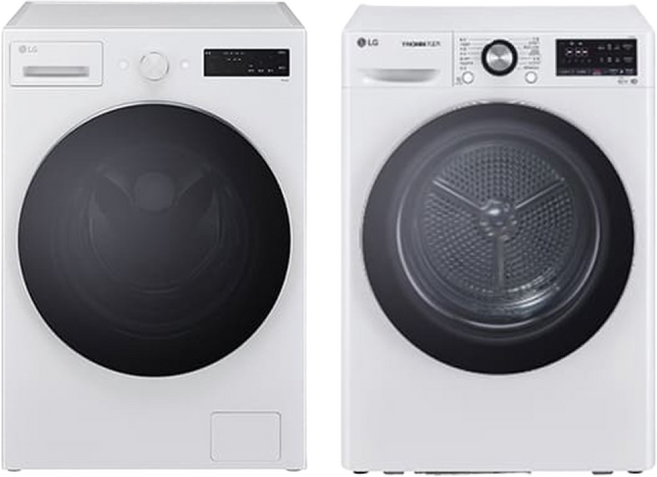 [렌탈/전국설치가능] [LG] 트롬 세탁기 17kg + 건조기 10kg (글로우 에센스 화이트) / F17CTP+RH10WTW, 에센스 화이트