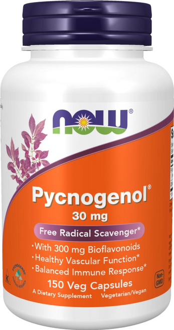 나우푸드 피크노제놀 30mg 베지 캡슐 비건, 150정, 1개