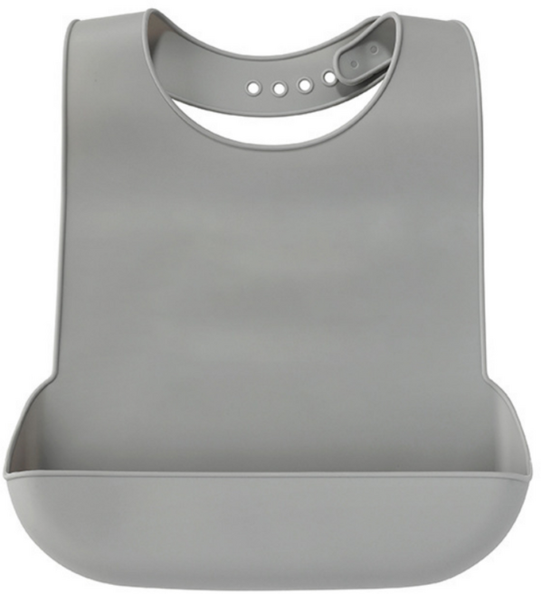솔레르 흘림방지 어른턱받이, 그레이, 1개