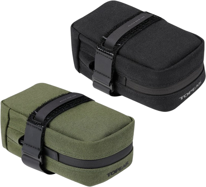 토픽 자전거 안장가방 엘리멘타 시트백 슬림 안장레일 장착 자전거가방, 블랙, 1개, XS