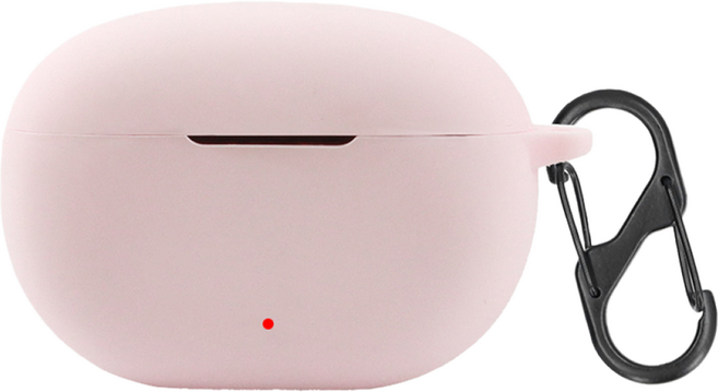 GRAYCO 비츠 스튜디오 버즈 플러스 전용 컬러 슬림핏 케이스 + 키링 세트, PINK