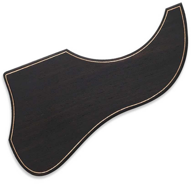 고퍼우드 로즈우드 0.8mm 픽가드 G-AGPG-W 우드 나무재질 기타흠집방지 통기타 기스방지 피킹시 안전보호, 1개