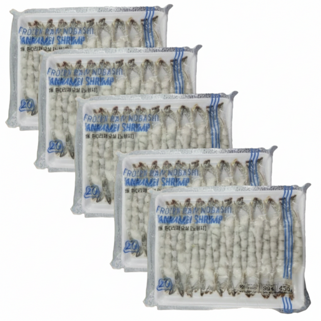 정성을 보내다 대길푸드 노바시새우 20미 450g, 5개, 450g(20미)