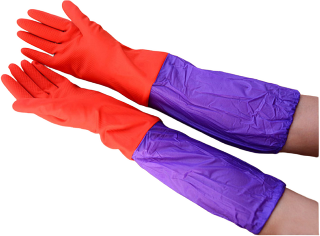 MODU 롱밴드 기모고무장갑, 대(L), 3세트