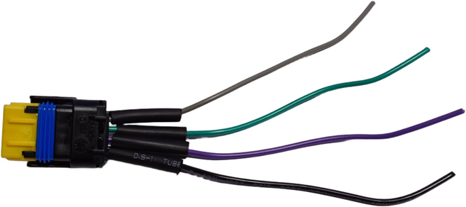 SM3 뉴SM3 L38 브레이크등 방향등 소켓 커넥터 깜빡이수리 미친깜빡이 수축튜브 제공, 1개