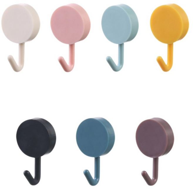 하우즈업 무타공 마카롱 후크 10pcs씩 2SET 색상혼합, 2세트, 혼합색상