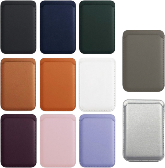 탄탄 마그넥핏 카드포켓 아이폰/갤럭시 겸용 맥세이프 호환 지갑, 엘리건트퍼플, 1개