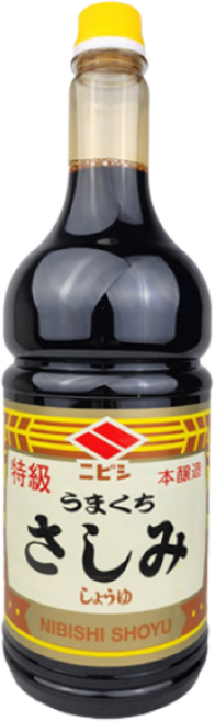 니비시 사시미 쇼유, 2개, 1.8L