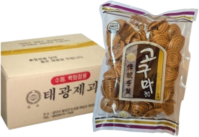 태광제과 고구마형, 135g, 20개