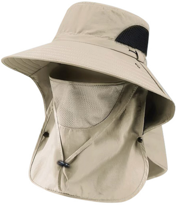 다나몰 등산모자 벙거지모자 버킷햇 캠핑 낚시 자외선차단, 베이지