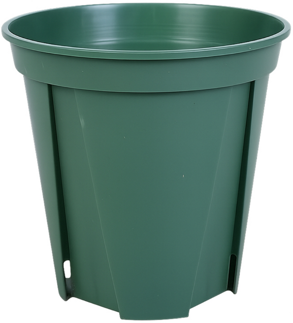 4칼라 모종컵화분 플라스틱 이색포트, 3개, 그린