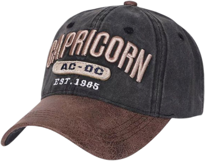 워싱모자 CAPRICORN 야구모자 빈티지모자 워싱볼캡 남녀공용