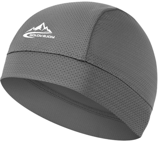 자전거 라이딩 두건 속모자 조각모, 다크 그레이, 1개