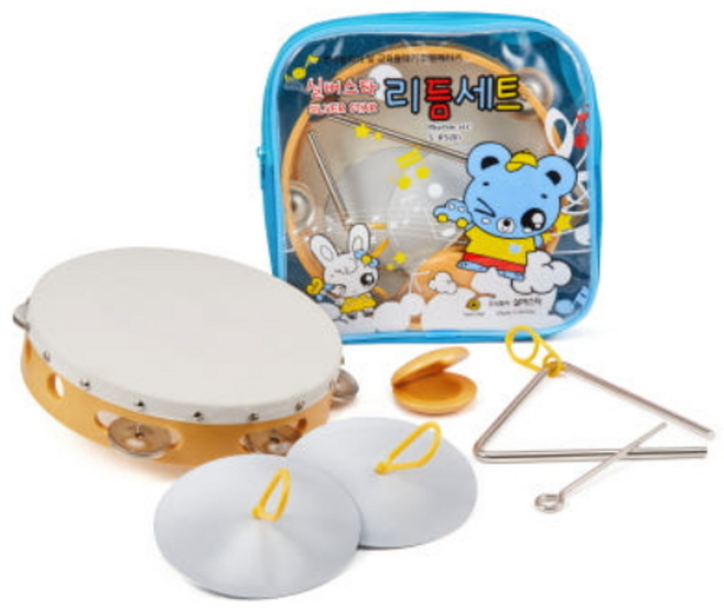 명창악기 실버스타 리듬악기세트, 핑크, 1개