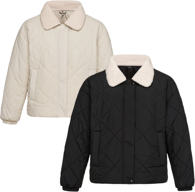 [백화점발송] 블랙야크 여성 패딩 간절기 보온 방한 퀼팅 경량 퍼카라 자켓 숏기장 점퍼 데일리 외출복 등산 캠핑 골프 잠바