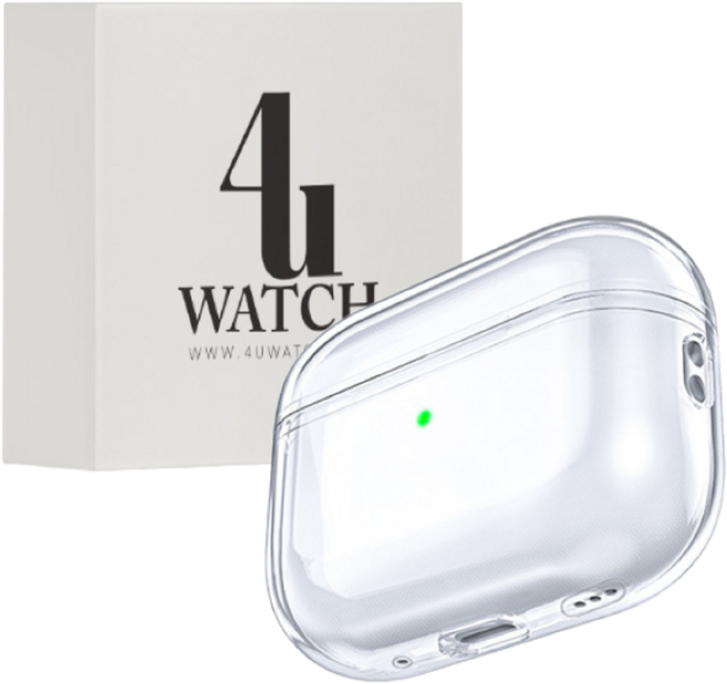 포유 에어팟프로2 2세대 클리어 TPU 투명 에어팟 케이스, 투명 TPU 클리어 에어팟케이스, 프로2