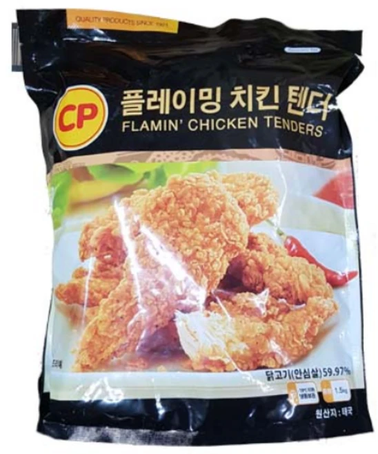 유진푸드몰 코스트코 플레이밍 치킨텐더 아이스포장무료, 1.5kg, 1개 - 쿠팡