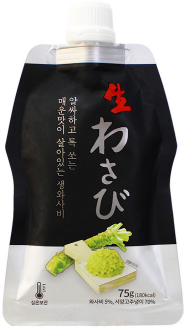코우 상온 생와사비, 75g, 3개