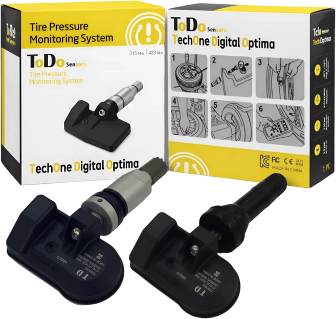 쉐보레 말리부 공기압 센서 (TPMS) 1.5T 2.0T, 블랙/매탈, 1개