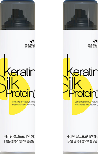 꽃을든남자 케라틴 실크프로테인 초강력 헤어스프레이 300ml renewal, 2개