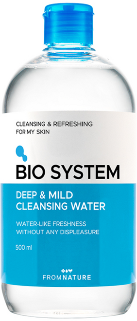프럼네이처 바이오 시스템 클렌징워터 대용량, 1개, 500ml