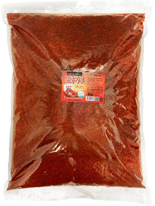 국산 굵은 햇 고춧가루 4kg 대용량 김장 양념용, CJA004-1_국산 굵은 고춧가루 4kg, 1개