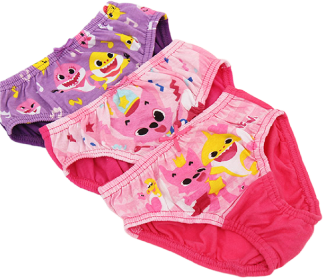 핑크퐁 팬티세트 [3매입-엄마상어] 아동속옷