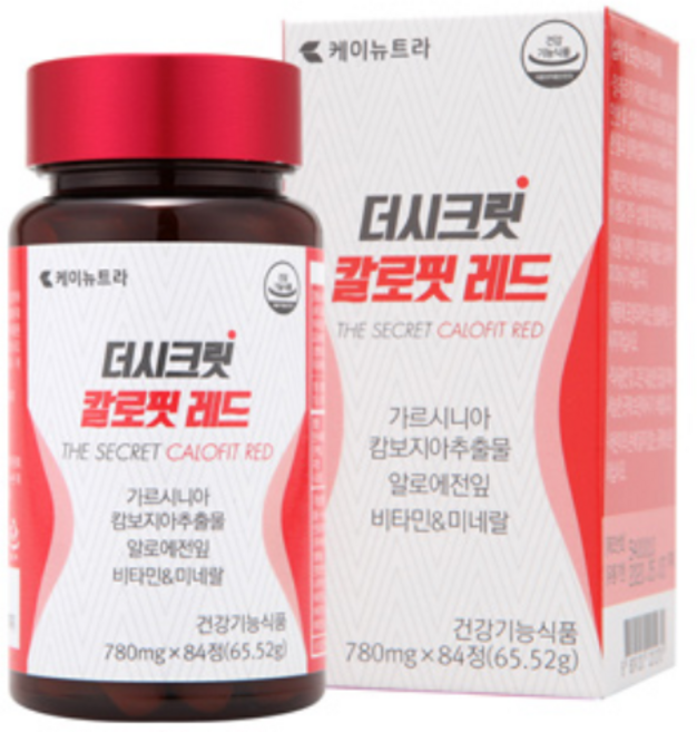더 시크릿 칼로핏레드, 1개, 84정
