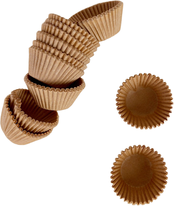 28파이 미니 머핀컵 핑거푸드 초콜릿 디저트 후식 제과 베이킹 포장, 200개, 브라운