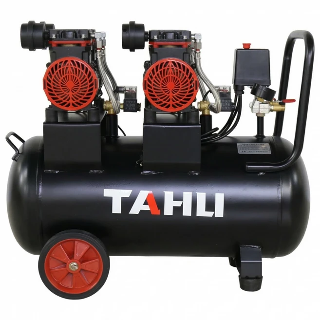 기성테크 고성능 컴프레셔 저소음 브러시리스 에어 콤프레셔 공기압축기 콤푸레샤 소형 에어탱크, 2세트 - 쿠팡