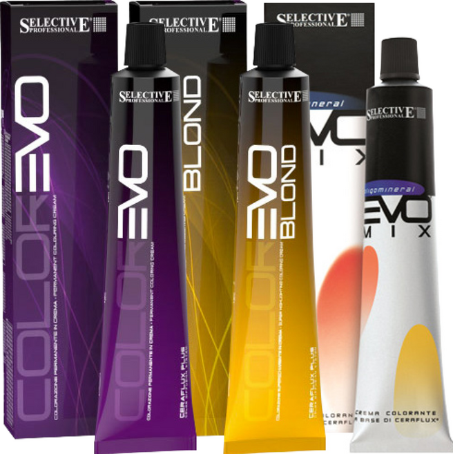 셀렉티브 에보 염색약 100ml 새치커버+산화제, 7.66 짙고 붉은 블론드 (새치커버), 1개