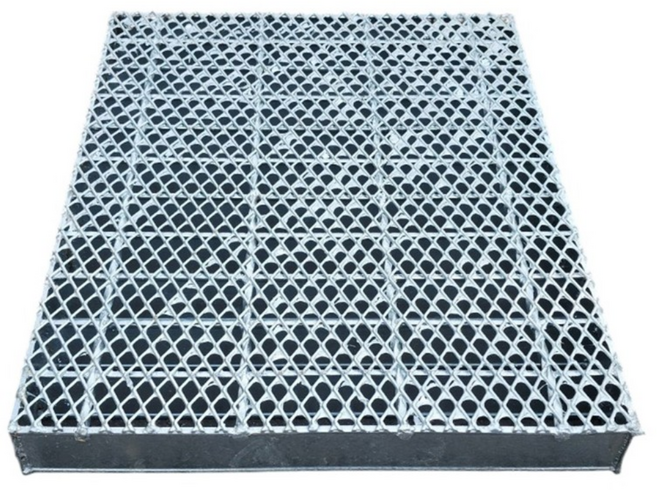 스틸 그레이팅 400 500 낙엽방지망 우수맨홀 집수정, 400X500X50T(그레이팅), 1개