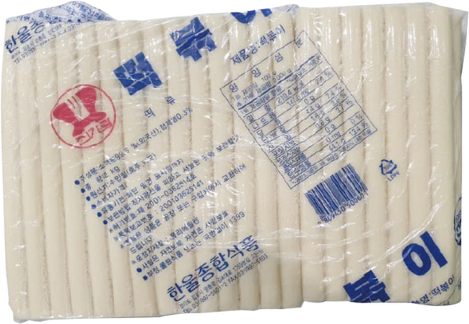 한울종합식품 밀떡 미니 2kg, 1개