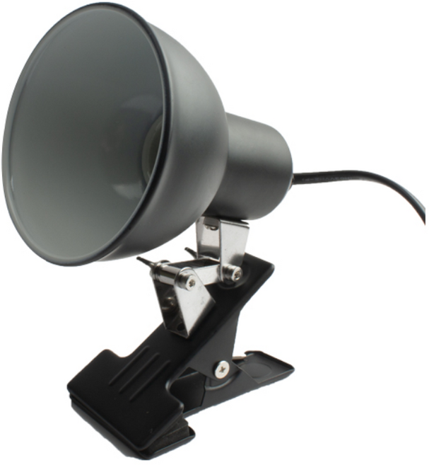 스파크주 UVA UVB 클립 타입 파충류 조명, 혼합색상, 1개