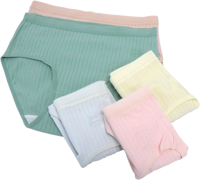 이너스타 초등 중학생 여아 여자 편한 면 팬티 5P