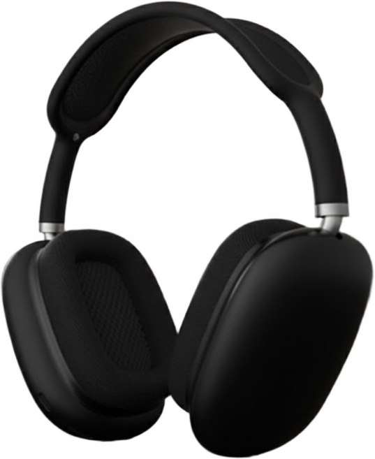 에어팟맥스 실리콘커버 보호커버, 1개, 블랙, premium