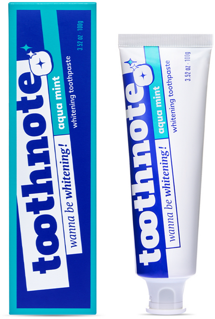 투스노트 미백 치약 아쿠아민트향, 1개, 100g